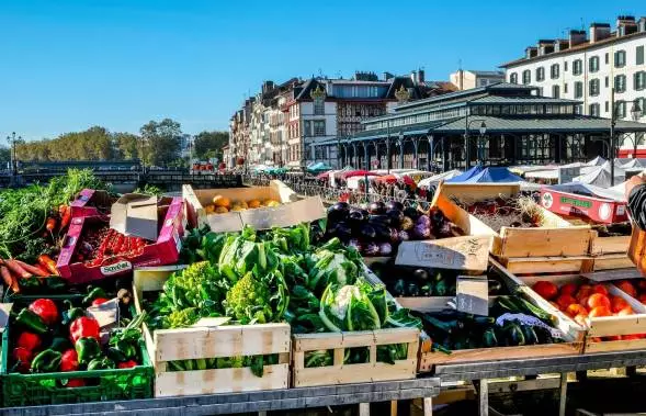 les marchés de bayonne